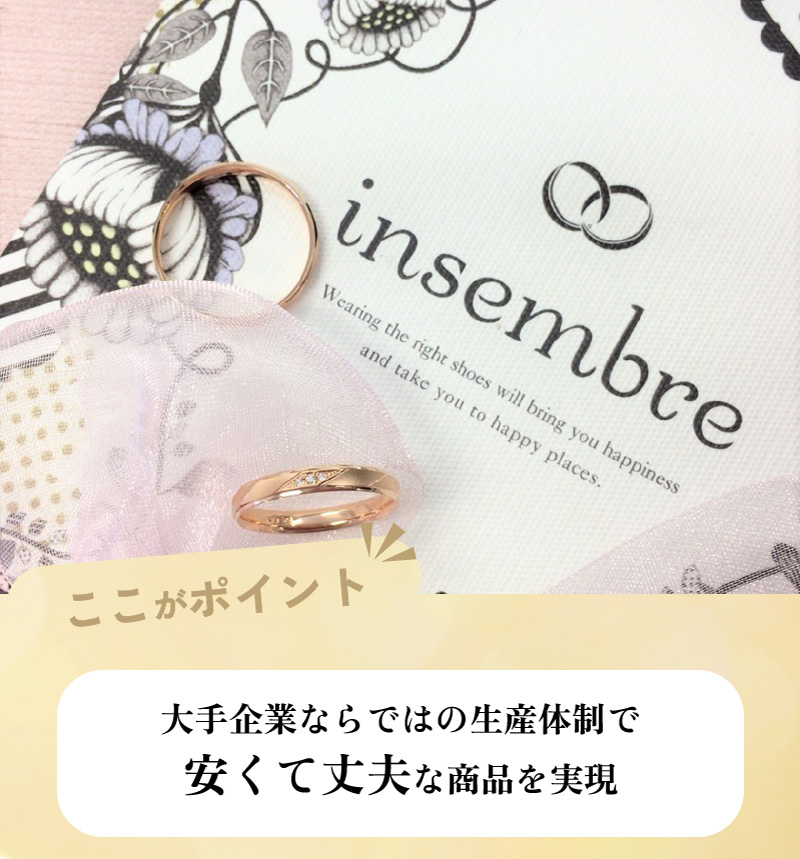 安くて丈夫な商品を実現