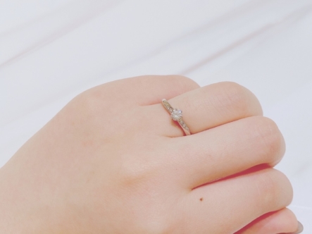 姫路市　RosettEの婚約指輪をご成約頂きました