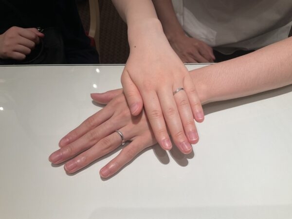 大阪府泉佐野市｜和ブランドの結婚指輪イロノハをご成約いただきました