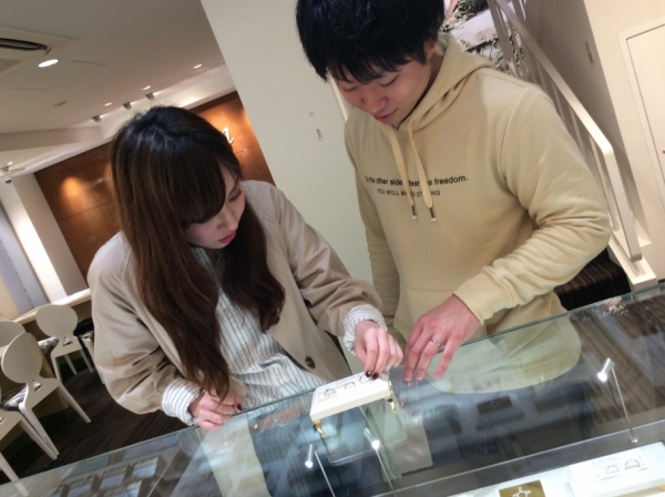兵庫県 姫路市 gardenオリジナルの婚約指輪