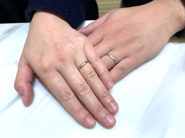 神戸市灘区「insembre」の結婚指輪をご成約頂きました。