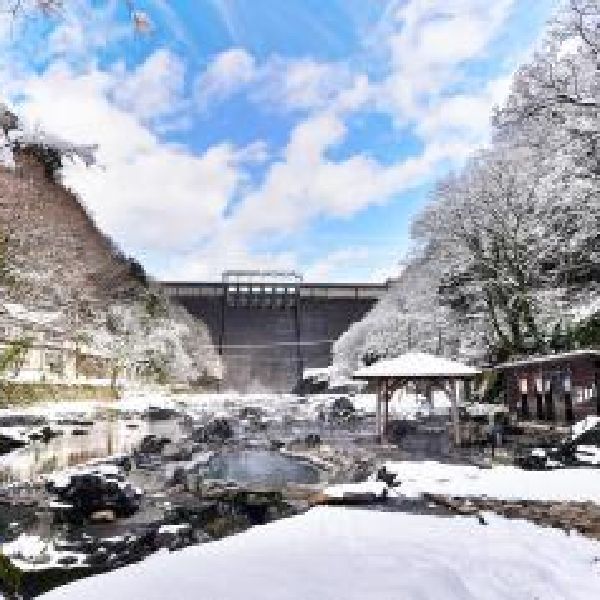 湯原温泉　砂湯