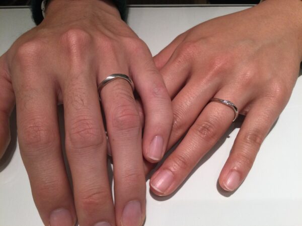 大阪府高石市｜ラパージュの結婚指輪をご成約いただきました