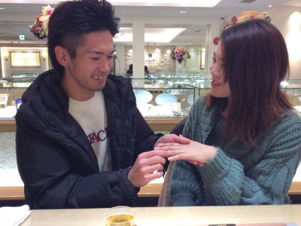 姫路市『FISCHER』結婚指輪をご成約いただきました。