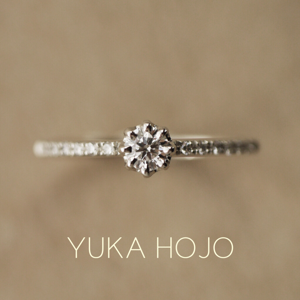 YUKA HOJOのプロポーズに和歌山女子おすすめ婚約指輪デザインHeaven　ヘブン