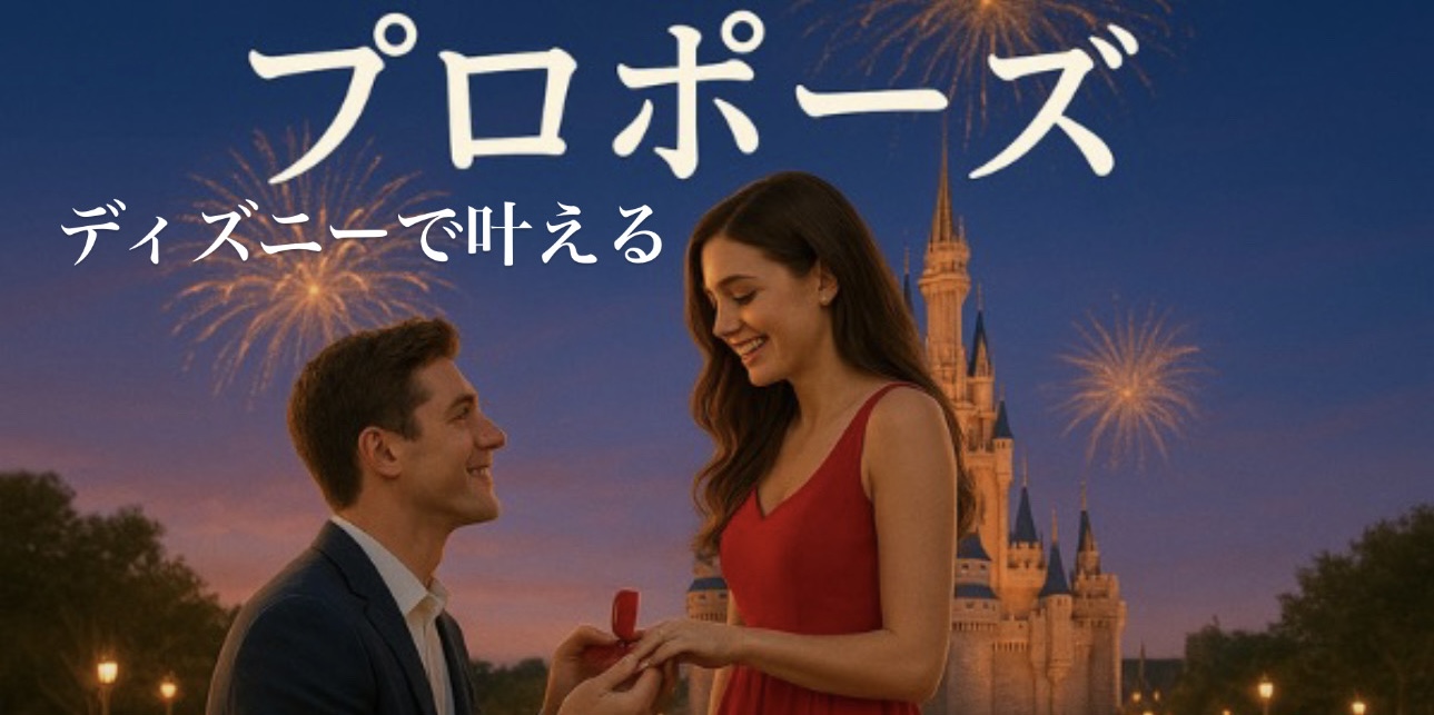 ディズニーで叶える世界一のプロポーズ
