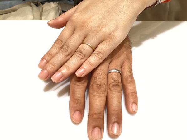 大阪府泉北郡忠岡町：ノイシュプールの結婚指輪をご成約頂きました。