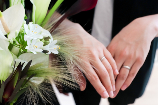 garden天王寺でシンプルデザインの結婚指輪