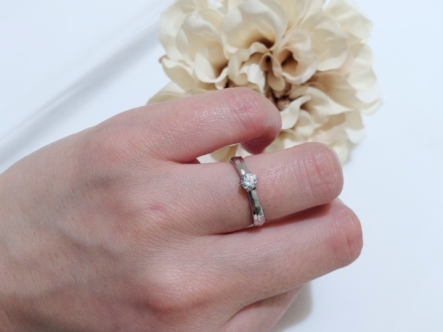 姫路市　neu spurの婚約指輪をご成約頂きました。