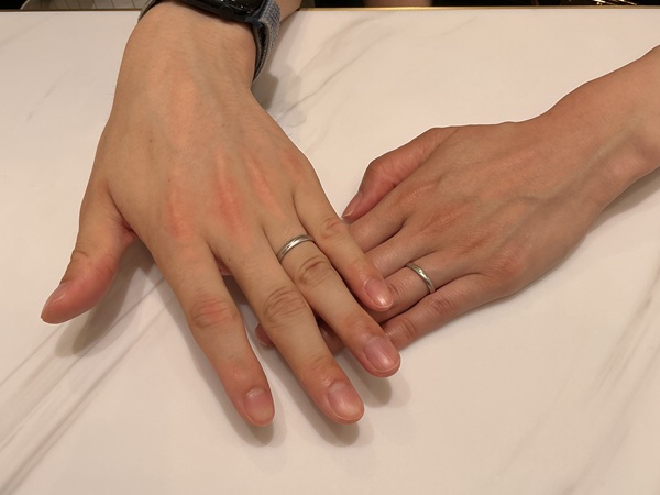 【大阪府・東大阪市】PilotBridalの結婚指輪をペアでご成約