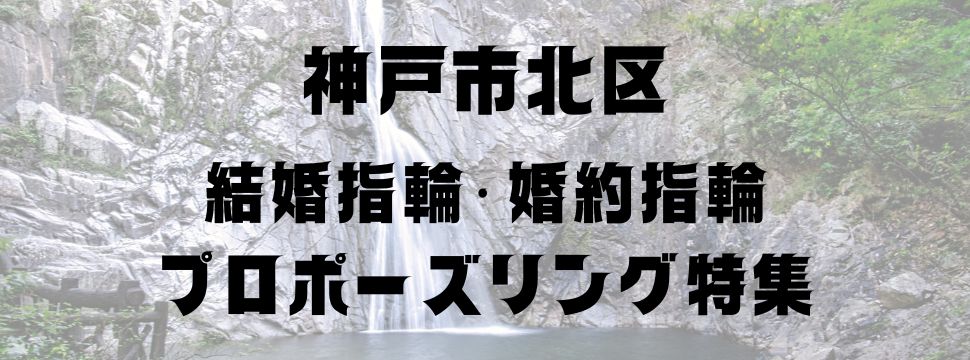 神戸市北区の結婚指輪・婚約指輪・プロポーズリング特集のイメージ