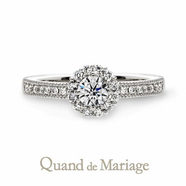姫路プロポーズ婚約指輪Quand de Mariage