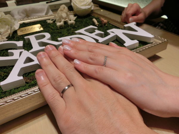 大阪府堺市　PRIMA PORTAの結婚指輪