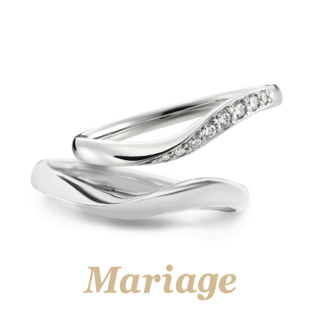 日本製の結婚指輪ならMariage entのシェリール