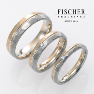 神戸三ノ宮でカジュアルな結婚指輪をお探しの方におすすめなFISCHER