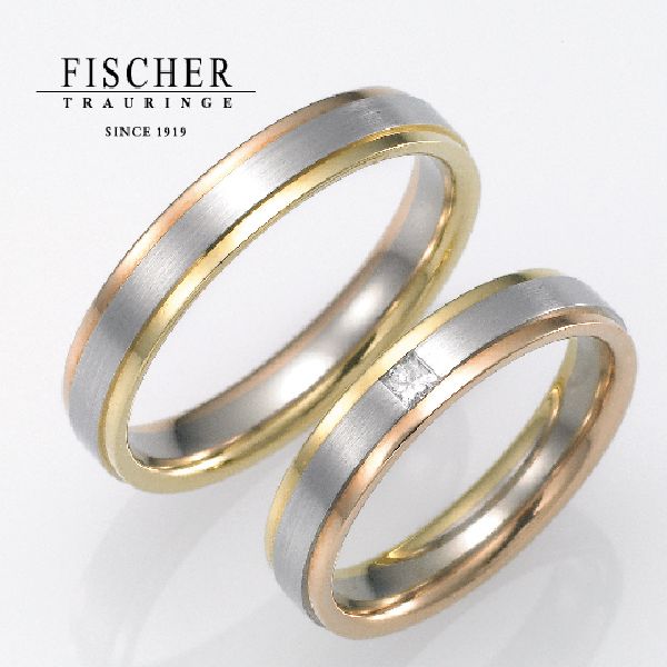 姫路市で人気なアレルギーフリーの結婚指輪「FISCHER」