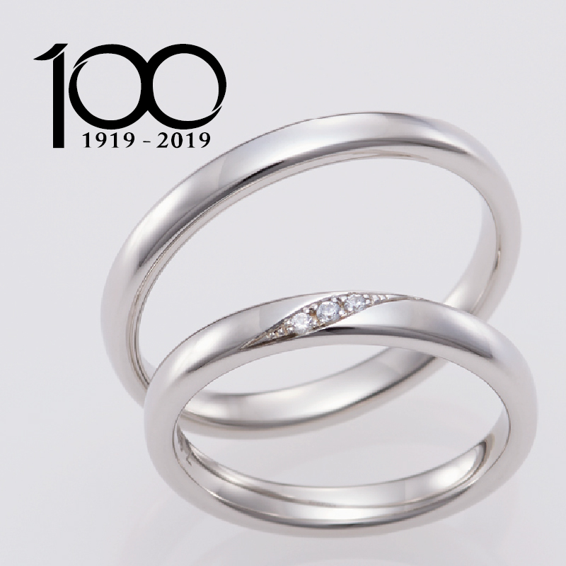 鍛造の結婚指輪FISCHER100周年モデル