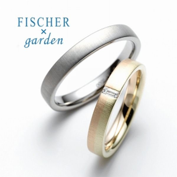 姫路Pt999高純度プラチナ結婚指輪FISCHER６