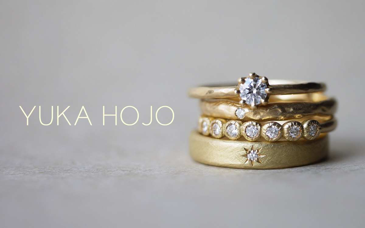 南大阪・岸和田市で大人気の結婚指輪・婚約指輪イベントのgardenフェスタの人気ブランドのユカホウジョウ