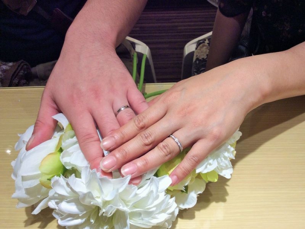 兵庫県姫路市　サラサ・プルーヴの結婚指輪