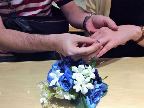 兵庫県高砂市・加古川市 gardenオリジナルの婚約指輪