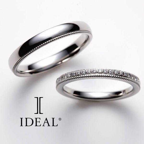 和歌山で人気な高純度プラチナの結婚指輪ブランドアイデアルプリュフォールのラパッション