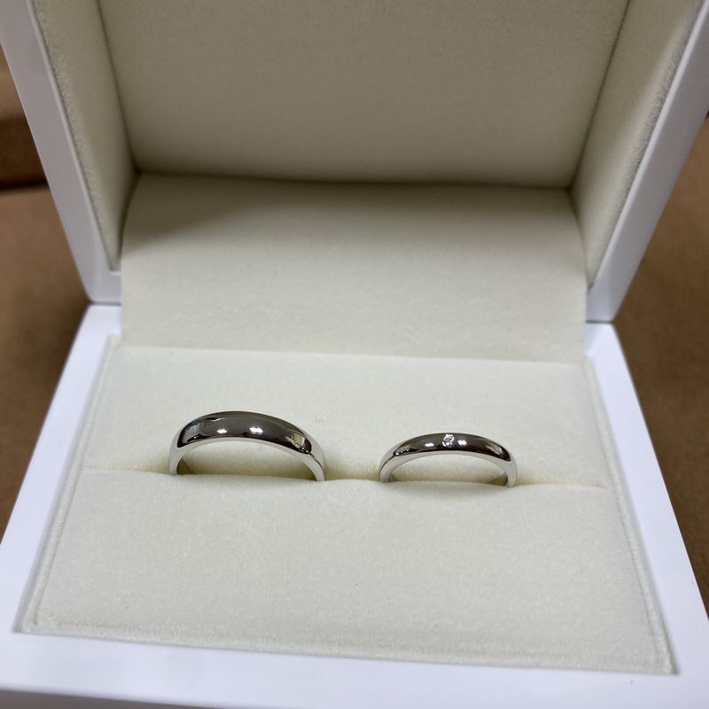 姫路の手作り結婚指輪プラチナ