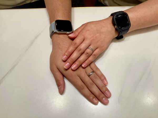 和歌山県和歌山市　FISCHER（フィッシャー）の結婚指輪をご成約いただいたお客様です