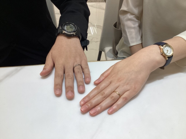 大阪府高槻市・茨木市 ドイツの鍛造ブランドでフィッシャーの結婚指輪