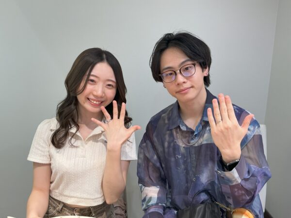 【大阪市・西区】gardenオリジナルの婚約指輪とDisney C