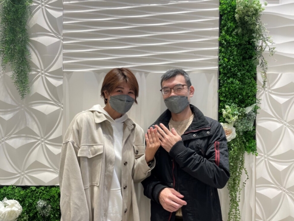 兵庫県姫路市｜nocurの結婚指輪をご成約頂きました。