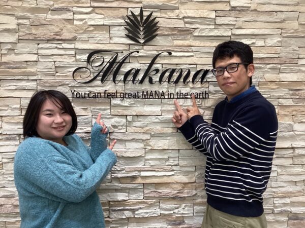 滋賀県長浜市・栗東市からご来店 ハワイアンジュエリーMakanaマカナの婚約・結婚指輪をオーダー頂きました