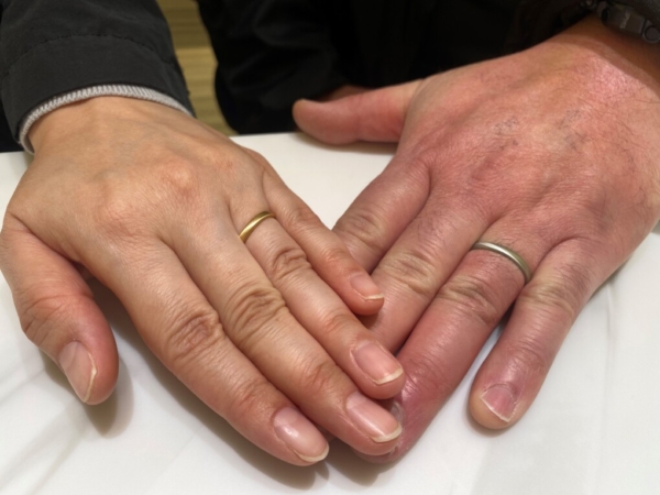 兵庫県宝塚市　FISCHERの結婚指輪をご成約頂きました