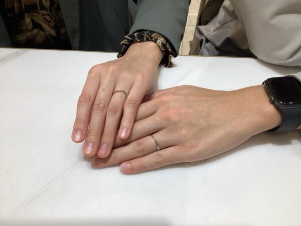 大阪高槻市・京都八幡市からIDEALPlusfortの結婚指輪をご