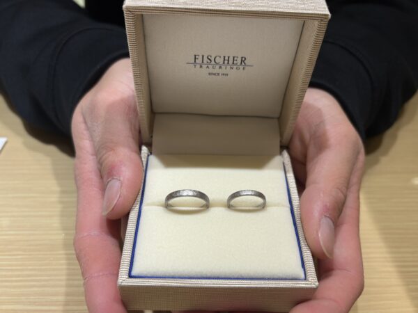 兵庫県姫路・美方郡香美町からご来店「FISCHER」のマリッジリン