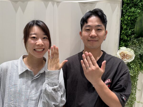 兵庫県加古川市からご来店「LAZARE DIAMOND」の結婚指輪