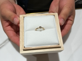 岡山県浅口市・香川県高松市｜ユカホウジョウの婚約指輪をご成約いただきました