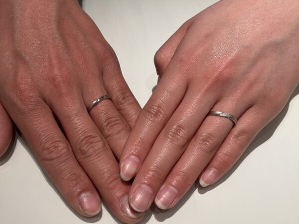 和歌山県有田市　兵庫県明石市｜結婚指輪ソナーレをご成約いただきました