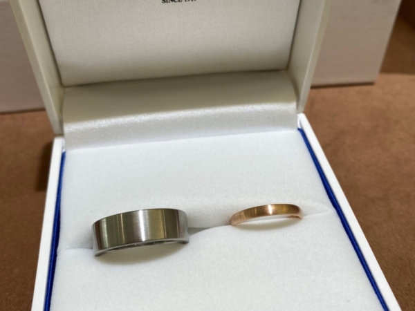 岡山県倉敷市　FISCHERの結婚指輪をご成約頂きました