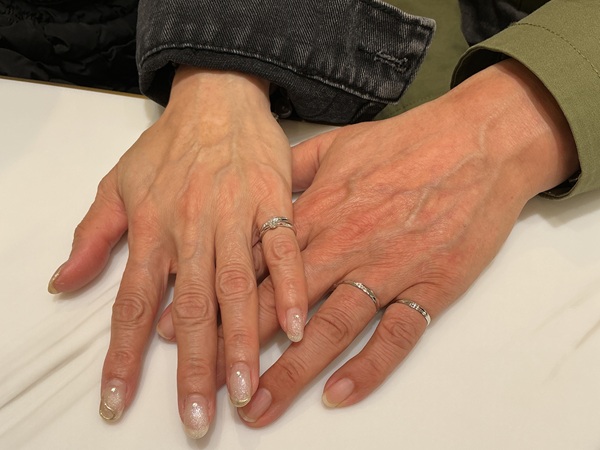 【大阪市浪速区】insembreの結婚指輪をご成約いただきました。