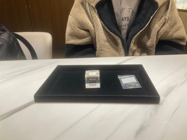 京都市中京区　プロポーズリング・婚約指輪にトレサビリティのアイデアルダイヤモンドをご成約頂きました
