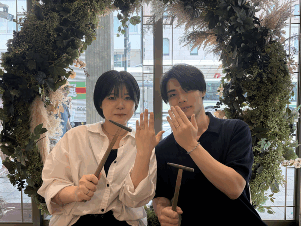 神奈川県川崎市・大阪府大阪市からご来店　ペアリング体験いただきまし