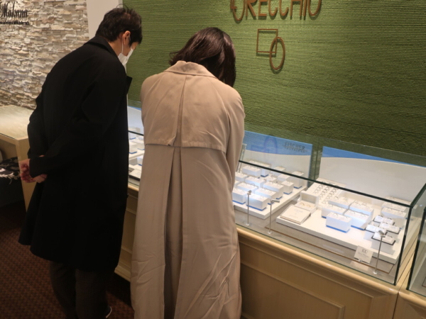 兵庫県西宮市｜FISCHERの結婚指輪ご成約頂きました。