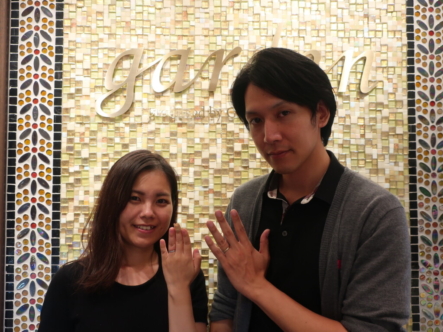 大阪府｜MINSAH RINGの結婚指輪をご成約頂きました。