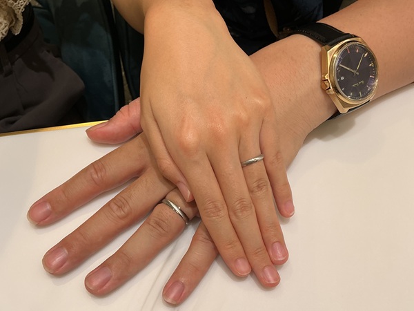 【和歌山県・和歌山市】FISCHERの結婚指輪をペアでご成約いただ