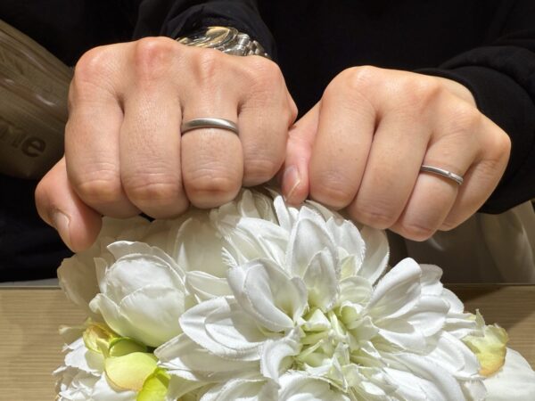 兵庫県赤穂市からご来店「FISCHER」の結婚指輪をご成約頂きまし