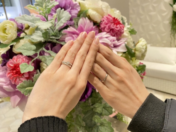 兵庫県加古川市からご来店「FISCHER」の結婚指輪をご成約頂きま