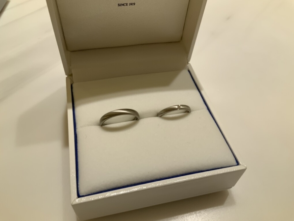 大阪府東大阪市　FISCHERの結婚指輪をご成約頂きました