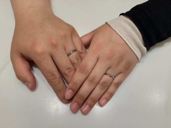 和歌山市からご来店　insembre（インセンブレ）の結婚指輪をご