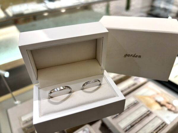 兵庫県養父市からご来店「IDEAL Plus fort」の結婚指輪